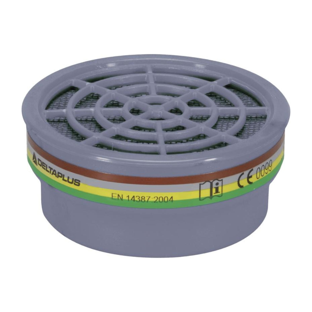 Kit filtres respiratoires ABEK1 M6000E – Protection gaz & vapeurs | Maroc