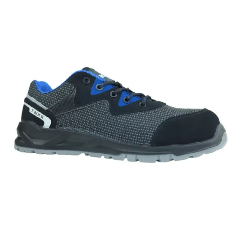 Chaussures de sécurité S1P composite Kevlar SRC noir bleu