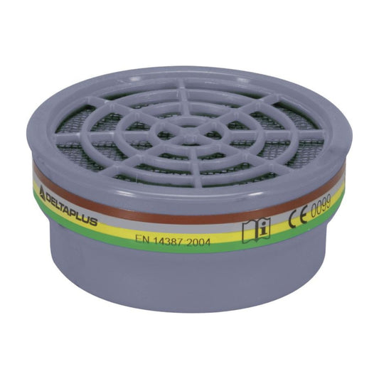 Kit filtres respiratoires ABEK1 M6000E – Protection gaz & vapeurs | Maroc